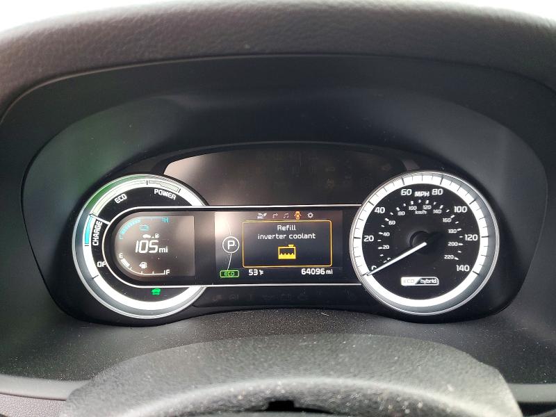 2018 Kia Niro VIN KNDCC3LC1J5149548 COPART salvage auction — FRONT END, Il - Salvage Certificate, sold $4,000 on 2026-07-30 (photo 9)