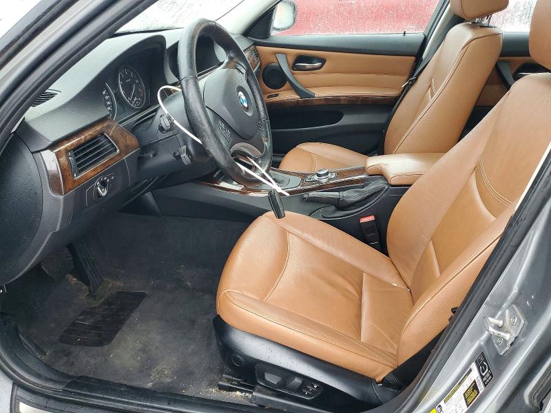 2011 BMW 3 series VIN WBAPK7G58BNN78000 COPART salvage auction — FRONT END, ON - PERMIT NO BRAND - UNFIT, sold $350 on 2026-07-28 (photo 7)