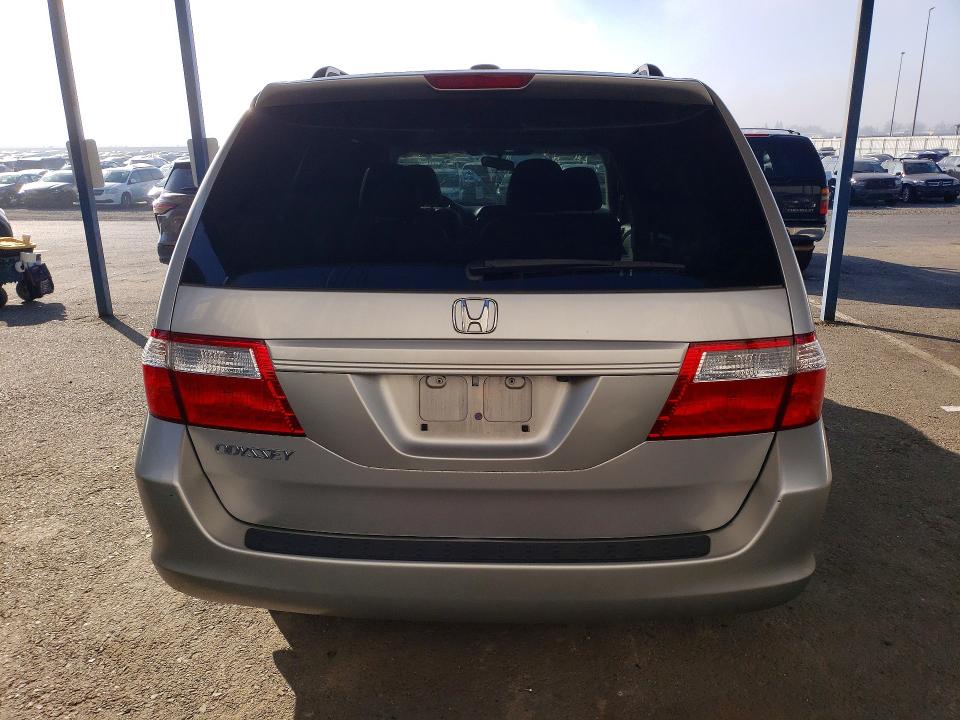2007 Honda Odyssey VIN 5FNRL387X7B424248 COPART salvage auction — FRONT END, CA - SALVAGE CERTIFICATE, sold $375 on 2026-07-09 (photo 6)