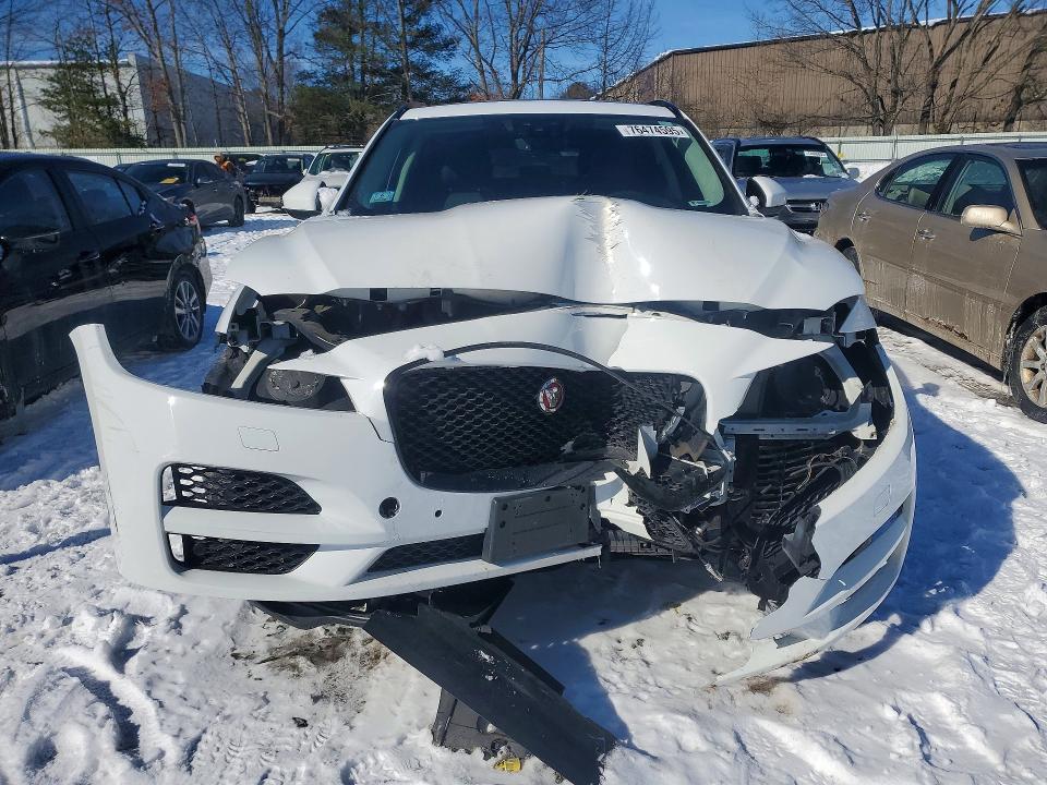 2019 Jaguar F-pace VIN SADCJ2FXXKA610919 COPART salvage auction — FRONT END, Ma - Cert Of Title-Salvage, sold $600 on 2026-07-30 (photo 5)