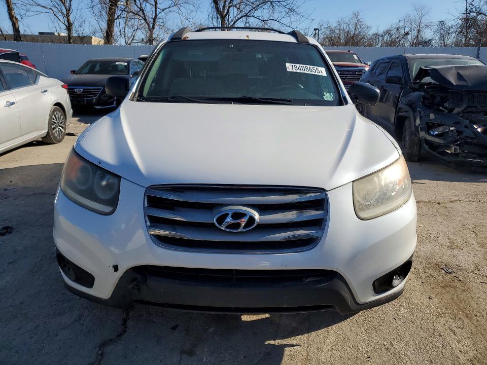 2012 Hyundai Santa fe VIN 5XYZG3AB7CG151632 COPART salvage auction — FRONT END, Id - Salvage Certificate Of Title, sold $1,350 on 2026-07-10 (photo 5)