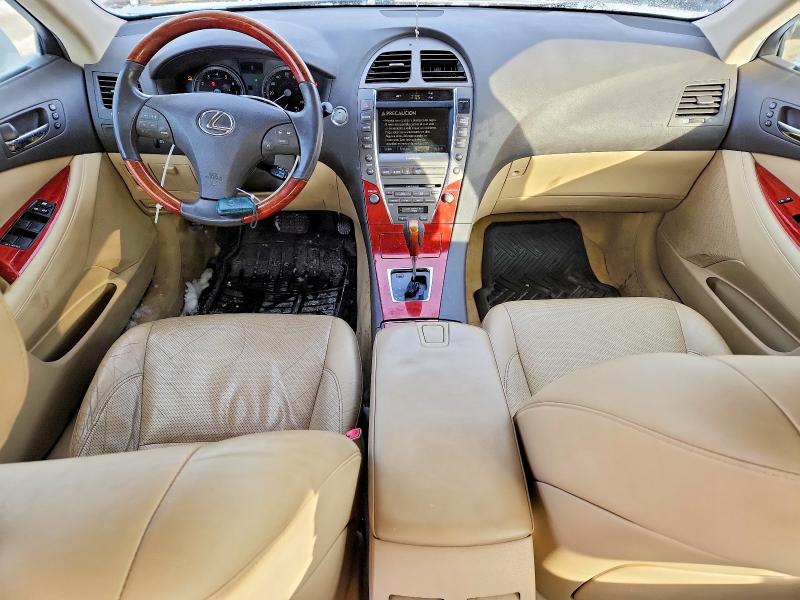 2007 Lexus Es 350 VIN JTHBJ46GX72085329 COPART salvage auction — FRONT END, ON - PERMIT NO BRAND - UNFIT, sold $1,800 on 2026-07-16 (photo 8)