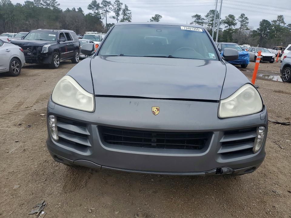 2008 Porsche Cayenne VIN WP1AA29P28LA19185 COPART salvage auction — FRONT END, Wv - Salvage Certificate, sold $1,100 on 2026-07-17 (photo 5)