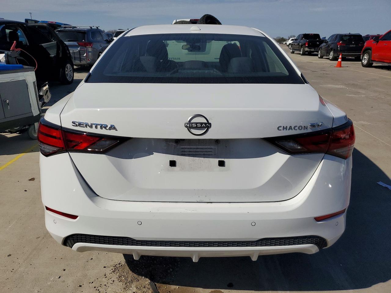 2024 Nissan Sentra VIN 3N1AB8CV6RY303987 COPART salvage auction — Front End, TX - SALVAGE VEHICLE TITLE, sold $4,850 on 2026-07-09 (photo 6)