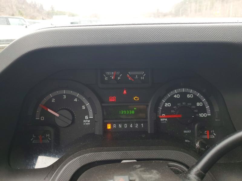 2019 Ford Econoline VIN 1FDFE4FS9KDC56592 COPART salvage auction — FRONT END, Wv - Salvage Certificate, sold $650 on 2026-07-30 (photo 9)