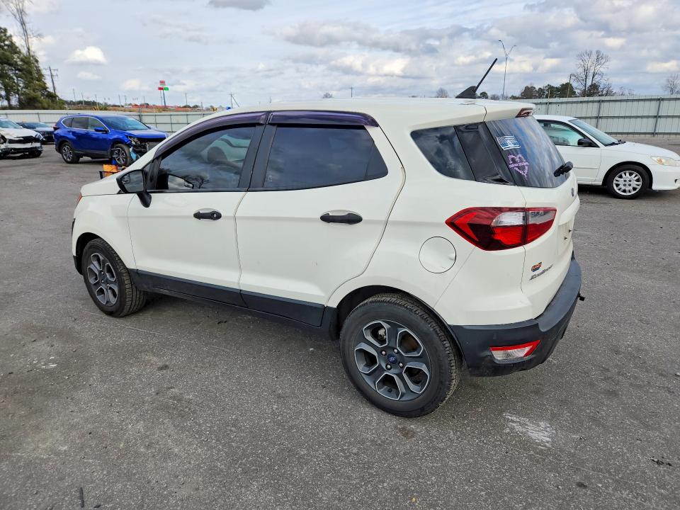 2021 Ford Ecosport VIN MAJ3S2FE9MC434840 COPART salvage auction — REAR END, Nc - Salvage Certificate Of Title, sold $2,250 on 2026-07-02 (photo 2)