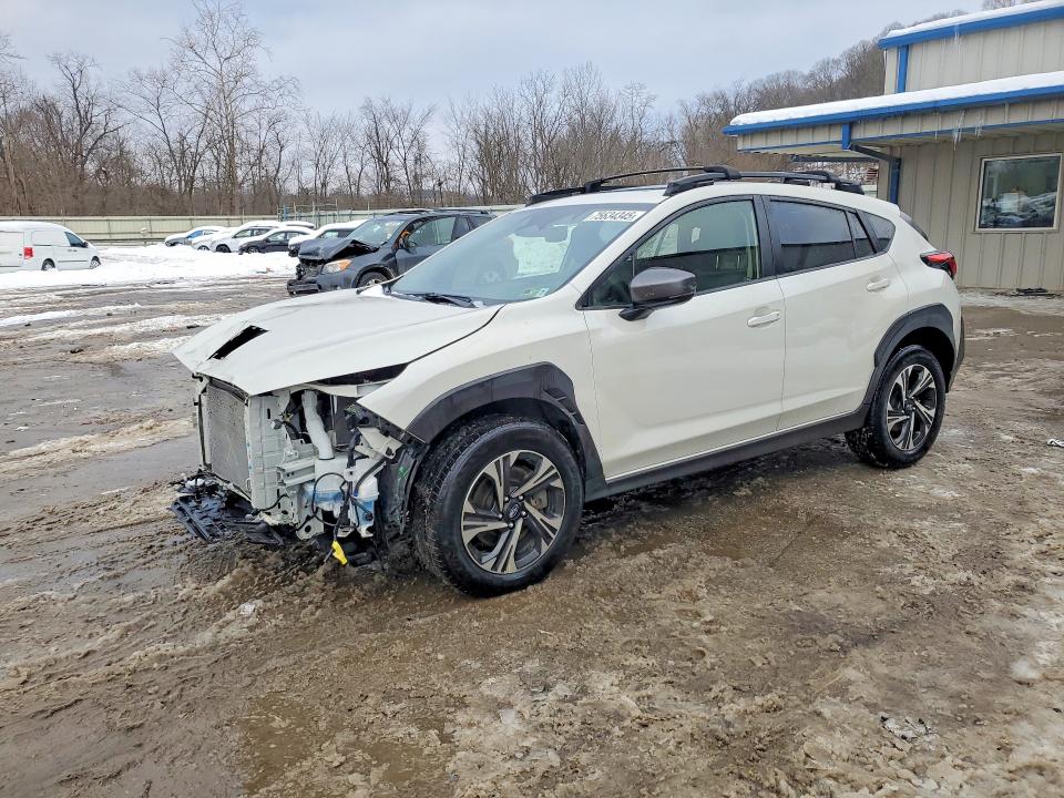 2024 Subaru Crosstrek VIN JF2GUADC6R8221163 COPART salvage auction — FRONT END, Wv - Salvage Certificate, sold $3,000 on 2026-07-23 (photo 1)