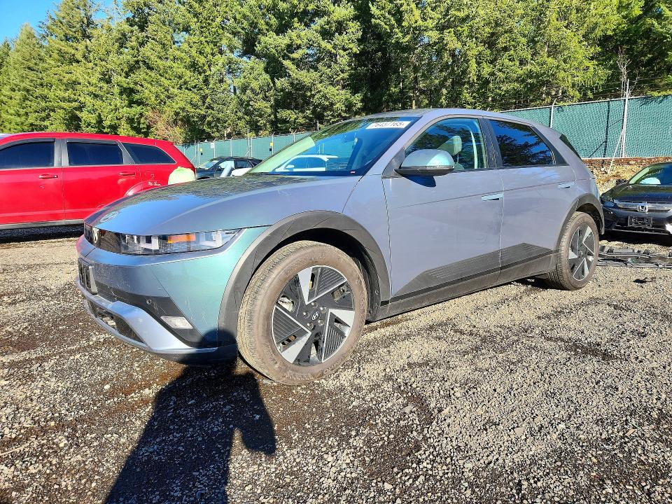 2025 Hyundai Ioniq VIN 7YAKMDDCXSY019614 COPART salvage auction — REAR END, Salvage Title, sold $12,400 on 2026-07-14 (photo 1)