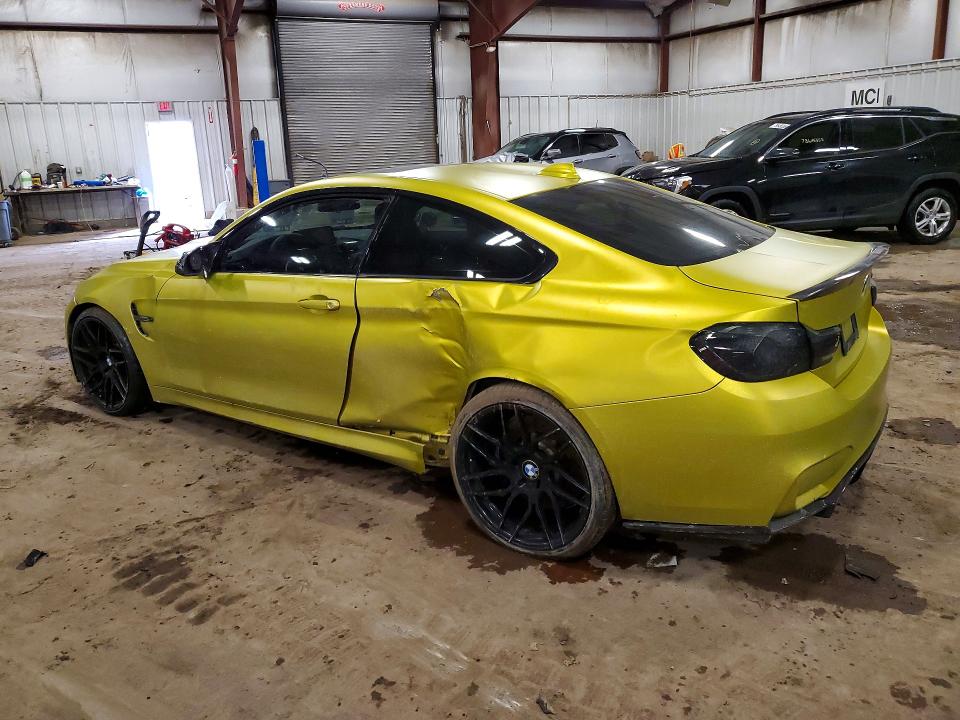 2015 BMW M4 VIN WBS3R9C56FK332643 COPART salvage auction — SIDE, Mi - Cert Of Title-Salvage Vehicle, sold $14,000 on 2026-07-10 (photo 2)