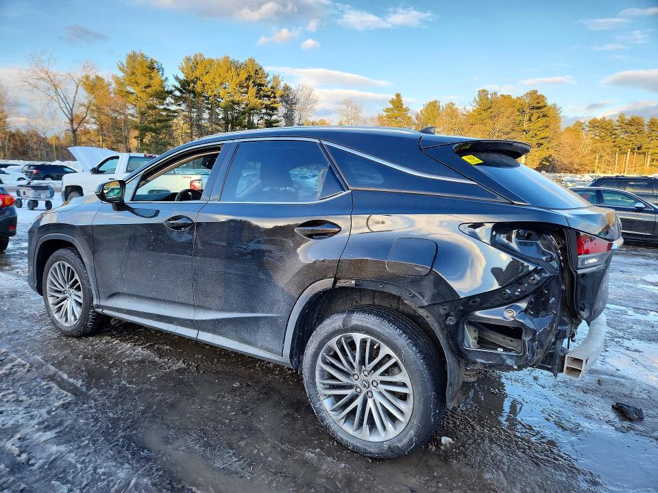 2021 Lexus Rx VIN 2T2JZMDA5MC302976 COPART salvage auction — REAR END, Ma - Cert Of Title-Salvage, sold $20,100 on 2026-07-30 (photo 2)
