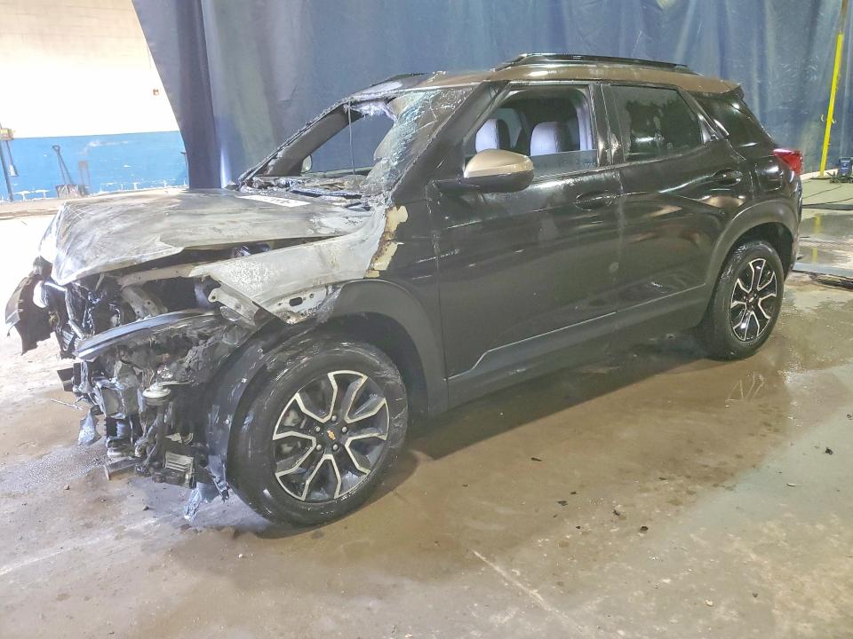 2021 Chevrolet Trailblazer VIN KL79MVSL3MB162485 COPART salvage auction — ENGINE BURN, Mi - Certificate Of Title, sold $825 on 2026-07-30 (photo 1)