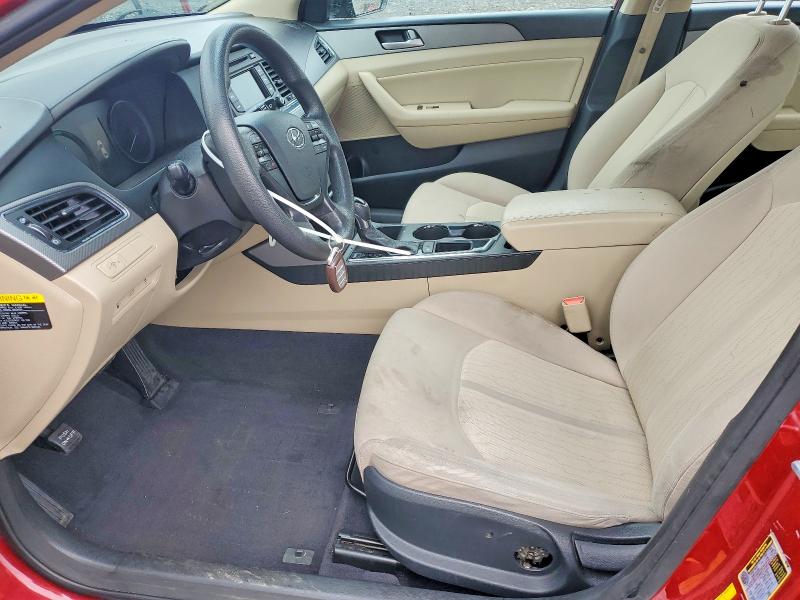 2016 Hyundai Sonata VIN KMHE24L10GA012239 COPART salvage auction — FRONT END, Or - Lien Papers Salvage, sold $725 on 2026-07-20 (photo 7)