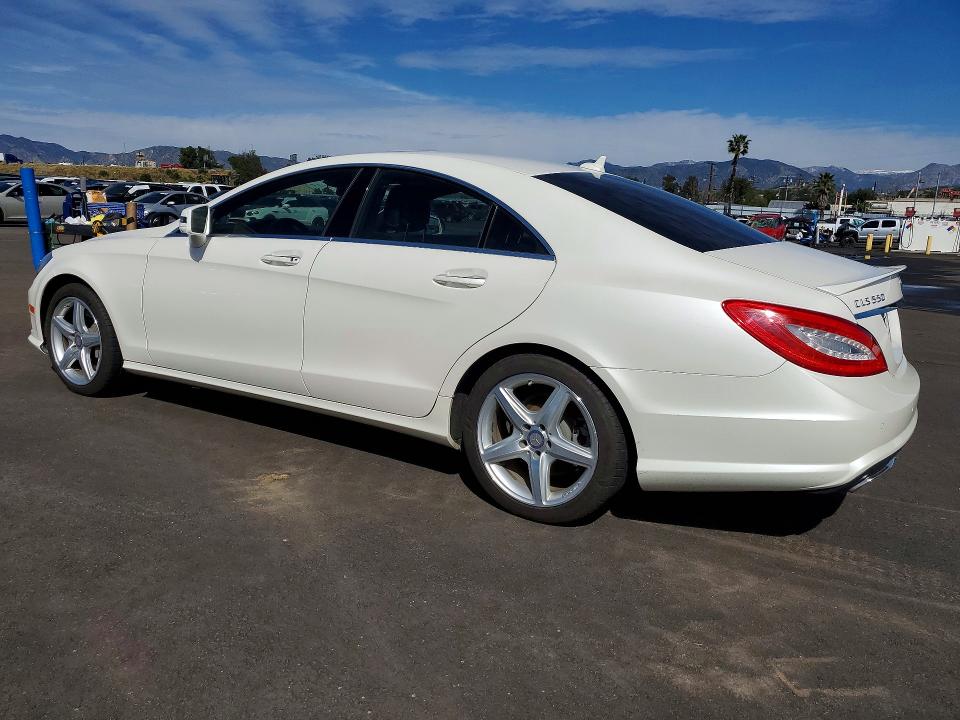 2013 Mercedes-benz Cls-klasse VIN WDDLJ7DB1DA074905 COPART salvage auction — UNDERCARRIAGE, Ca - Salvage Certificate, sold $8,100 on 2026-07-13 (photo 2)