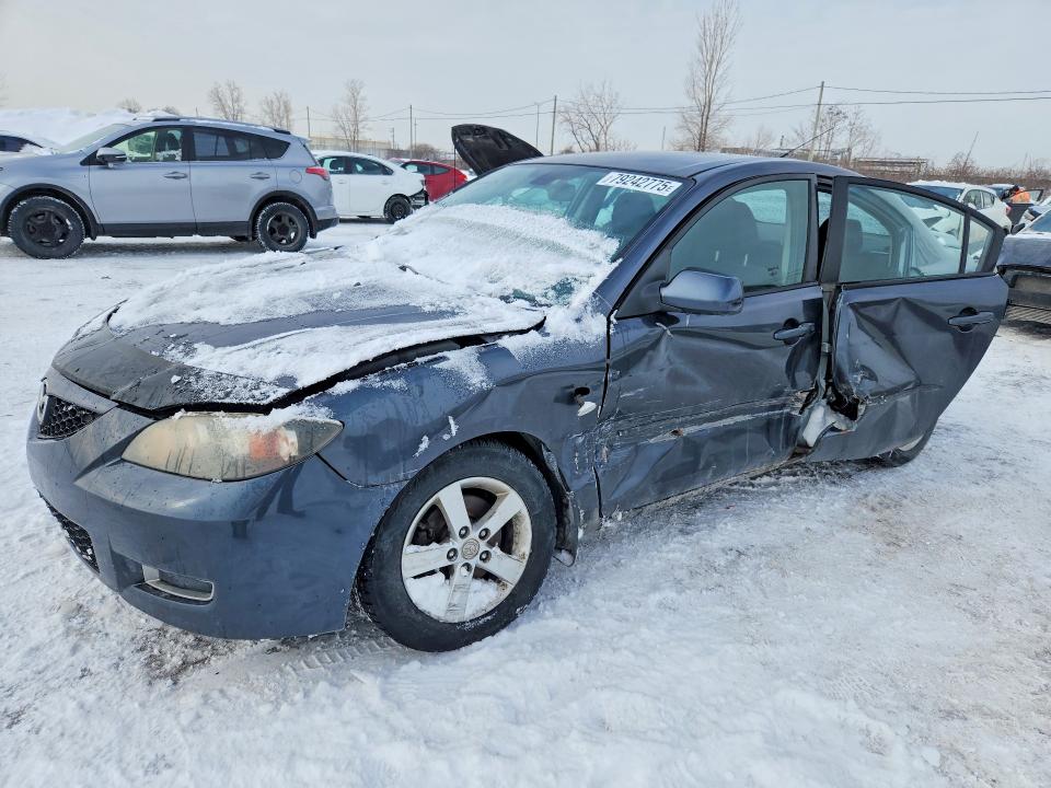 2009 Mazda 3 VIN JM1BK32F591256356 COPART salvage auction — SIDE, Qc - Gravement Accidente, sold $300 on 2026-07-21 (photo 1)