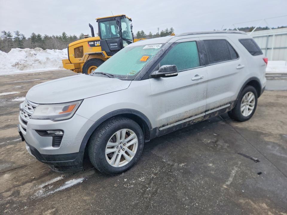 2018 Ford Explorer VIN 1FM5K8D86JGC89663 — COPART salvage auction photo