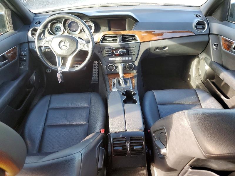 2014 Mercedes-benz C-klasse VIN WDDGF4HBXEA932093 COPART salvage auction — REAR END, Ga - Cert Of Title-Salvage Court Or, sold $1,150 on 2026-07-16 (photo 8)