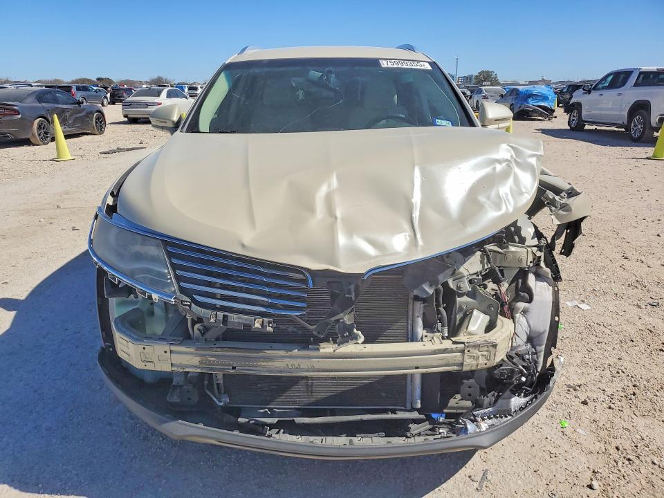2018 Lincoln Mkx VIN 2LMPJ6JR5JBL20684 COPART salvage auction — FRONT END, TX - SALVAGE VEHICLE TITLE, sold $1,300 on 2026-07-09 (photo 5)