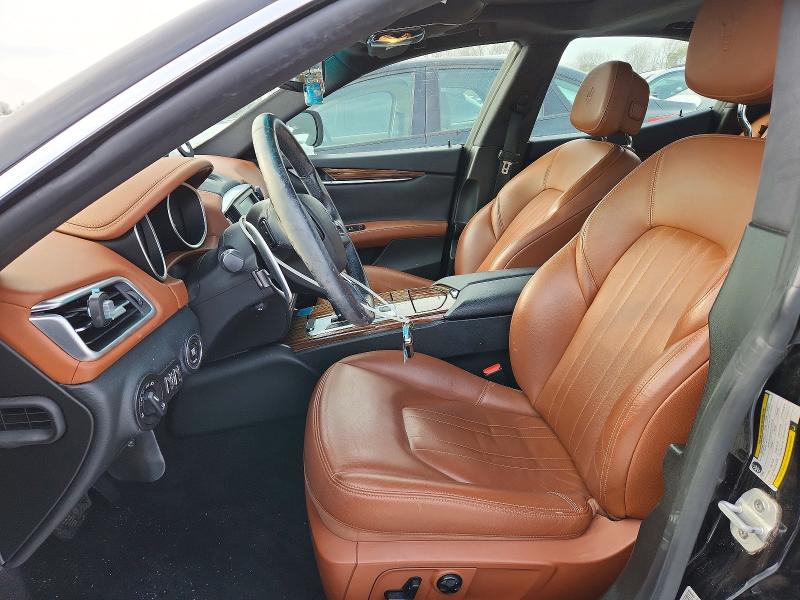 2016 Maserati Ghibli VIN ZAM57RTA7G1189109 COPART salvage auction — FRONT END, Va - Certificate Of Title, sold $5,900 on 2026-07-14 (photo 7)