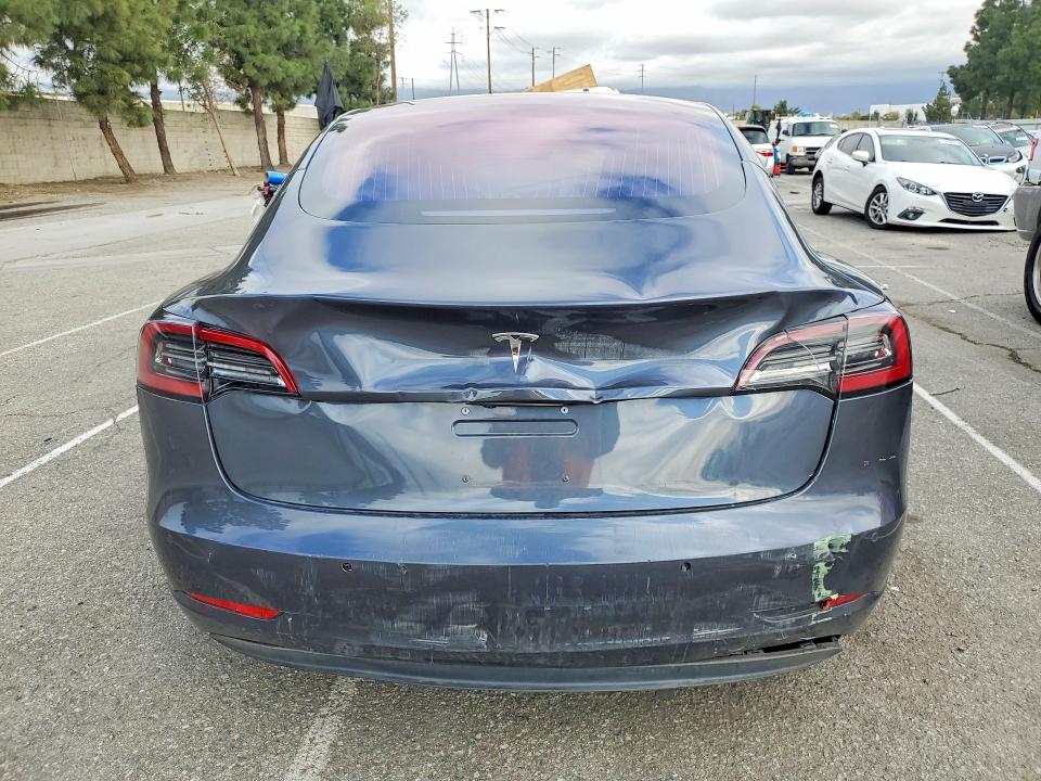 2018 Tesla Model 3 VIN 5YJ3E1EAXJF025660 COPART salvage auction — FRONT END, Ca - Salvage Certificate, sold $4,800 on 2026-07-16 (photo 6)