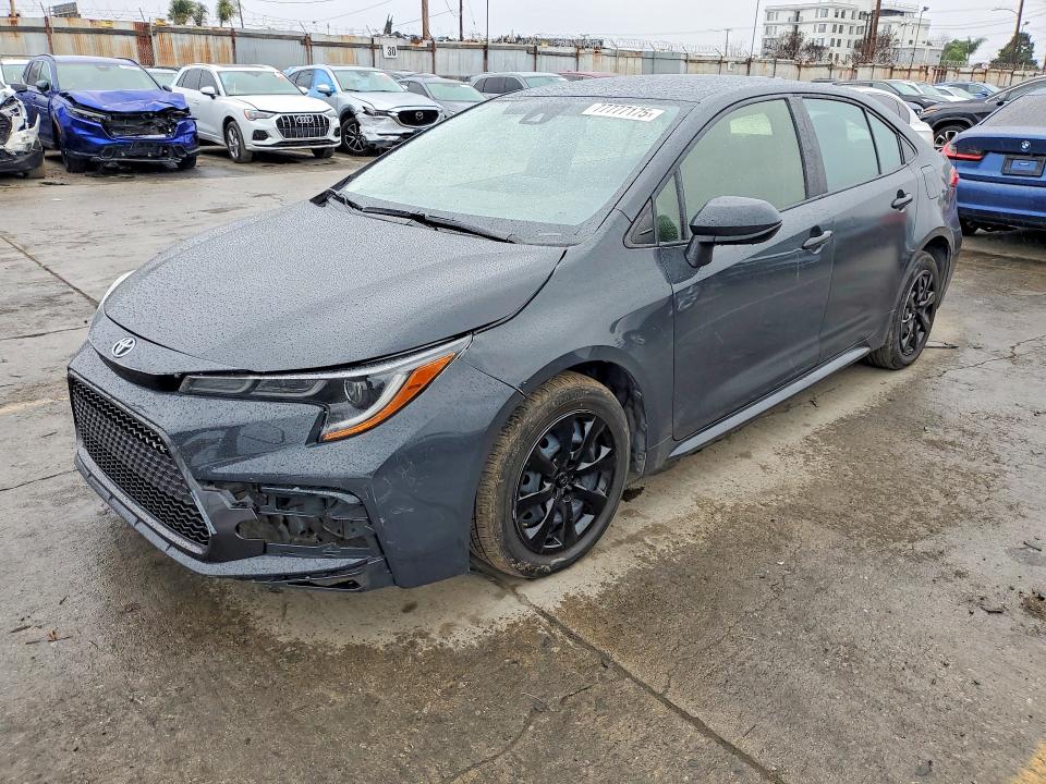 2023 Toyota Corolla VIN JTDBCMFE7P3023438 COPART salvage auction — FRONT END, Ca - Non-Repairable Vehicle Cert, sold $4,500 on 2026-07-08 (photo 1)