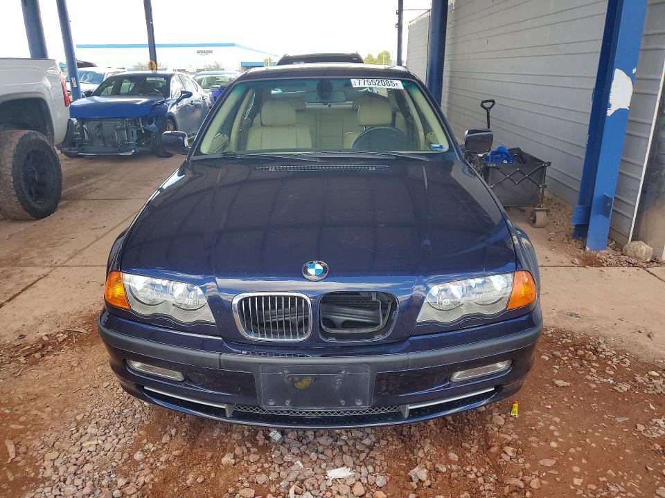 2001 BMW 3er VIN WBAAV53441JR79774 COPART salvage auction — NORMAL WEAR, Az - Certificate Of Title, sold $3,450 on 2026-07-14 (photo 5)