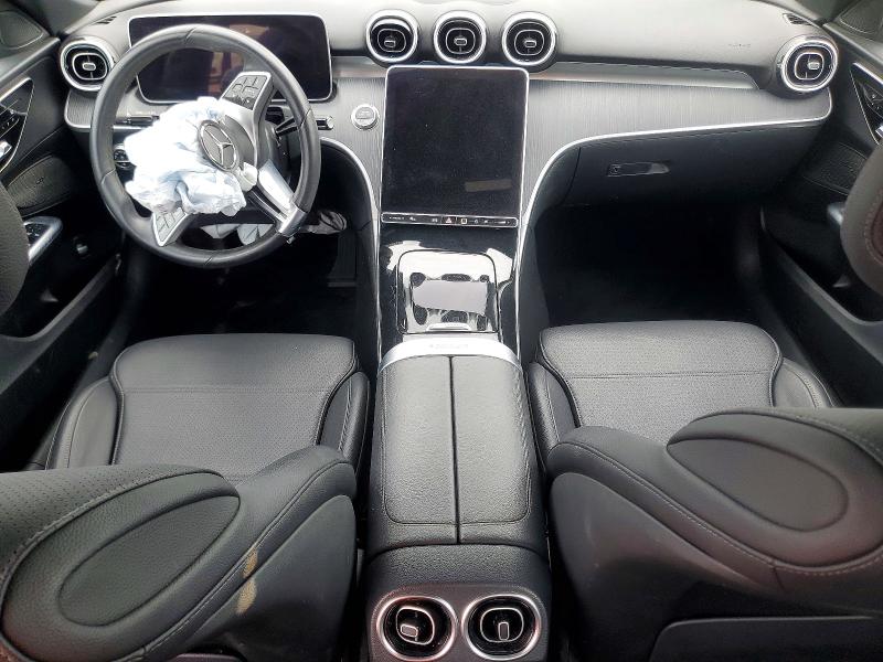 2024 Mercedes-benz C class VIN W1KAF4GB4RR175142 COPART salvage auction — FRONT END, Tx - Salvage Vehicle Title, sold $3,700 on 2026-07-24 (photo 8)