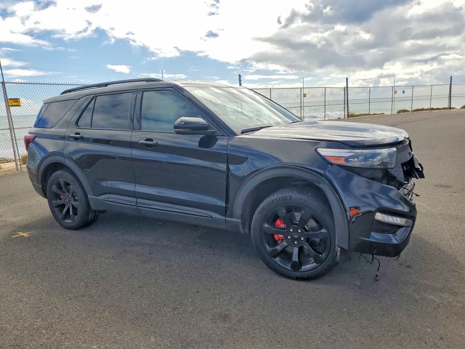 2022 Ford Explorer VIN 1FM5K8GC8NGC20138 COPART salvage auction — FRONT END, Hi - Certificate Of Salvage, sold $150 on 2026-07-27 (photo 4)