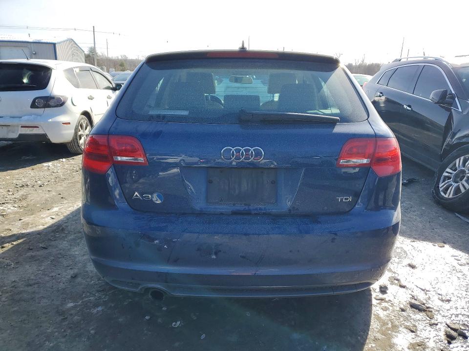 2012 Audi A3 VIN WAUBJAFM7CA056311 COPART salvage auction — FRONT END, MA - CERT OF TITLE-RECONSTRCTD COLL, sold $175 on 2026-08-28 (photo 6)