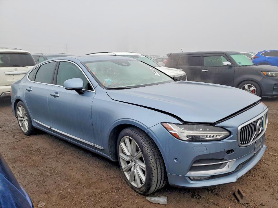 2017 Volvo S90 VIN YV1A22ML9H1010847 COPART salvage auction — MECHANICAL, Il - Certificate Of Title (P), sold $4,950 on 2026-07-09 (photo 4)