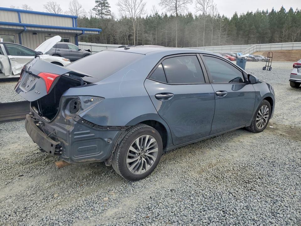 2017 Toyota Corolla VIN 2T1BURHE1HC962407 COPART salvage auction — REAR END, Nc - Salvage Certificate Of Title, sold $1,100 on 2026-07-30 (photo 3)