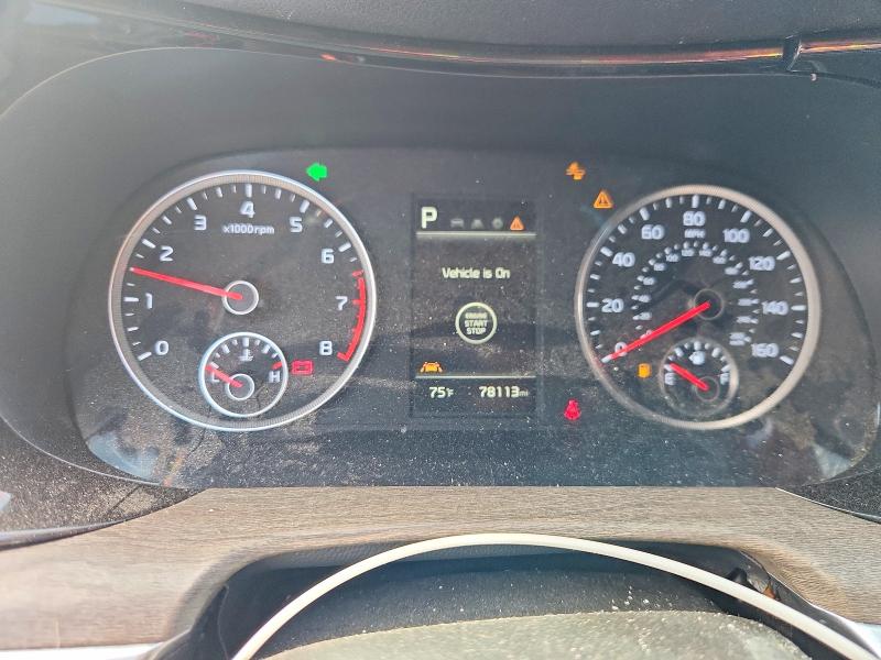 2022 Kia K5 VIN 5XXG34J24NG146663 COPART salvage auction — FRONT END, Tx - Salvage Vehicle Title, sold $4,250 on 2026-07-07 (photo 9)