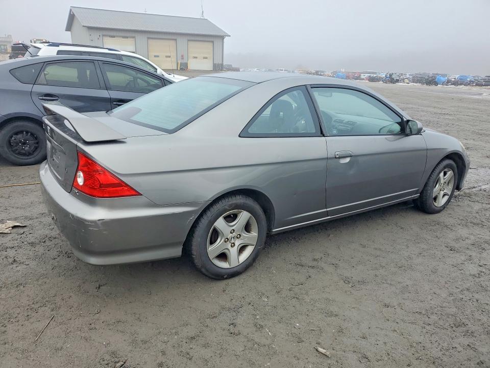 2005 Honda Civic VIN YHGEM22915L037308 COPART salvage auction — FRONT END, Pa - Certificate Of Salvage, sold $500 on 2026-08-17 (photo 3)