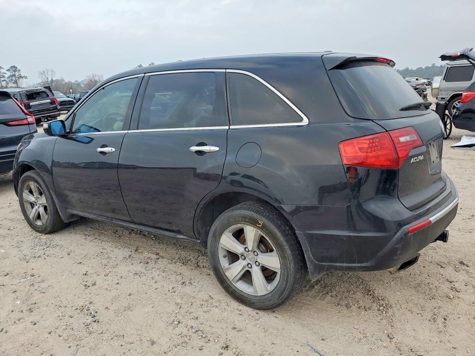 2011 Acura Mdx VIN 2HNYD2H45BH504675 COPART salvage auction — FRONT END, TX - SALVAGE VEHICLE TITLE (P), sold $725 on 2026-07-17 (photo 2)