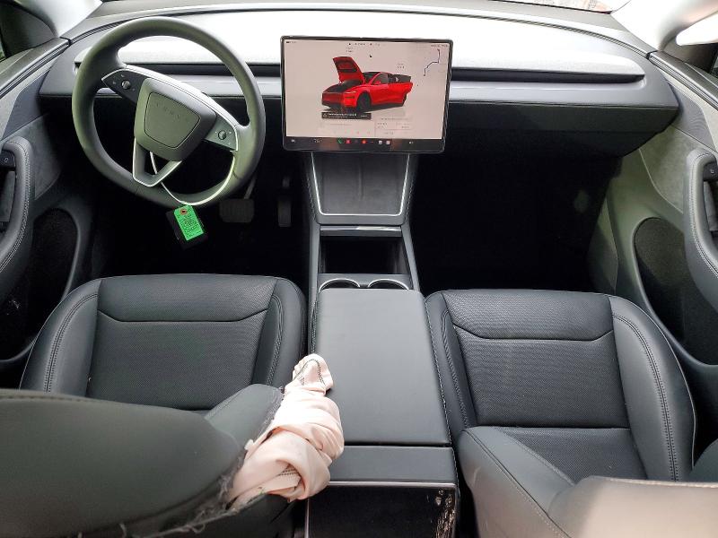 2026 Tesla Model y VIN 7SAYGDEE9TF402943 COPART salvage auction — SIDE, Il - Salvage Certificate, sold $20,800 on 2026-07-21 (photo 8)
