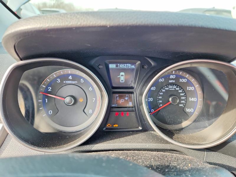 2016 Hyundai Elantra VIN KMHD35LHXGU286719 COPART salvage auction — REAR END, Ct - Cert Of Title-Salvage, sold $650 on 2026-07-10 (photo 9)