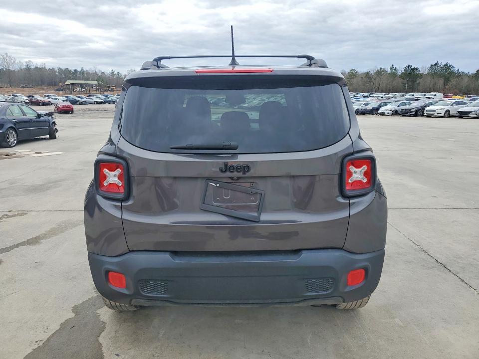 2016 Jeep Renegade VIN ZACCJBBT5GPC99826 COPART salvage auction — FRONT END, SC - CERT OF TITLE-SALVAGE, sold $375 on 2026-07-24 (photo 6)