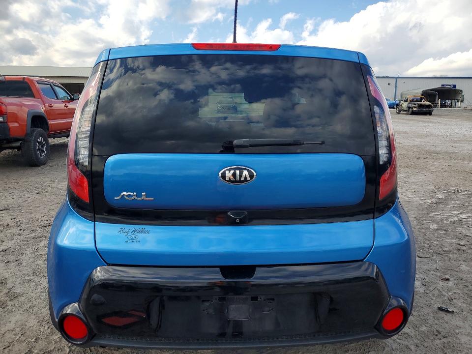 2016 Kia Soul VIN KNDJP3A50G7362858 COPART salvage auction — FRONT END, Tn - Certificate Of Title, sold $825 on 2026-07-14 (photo 6)