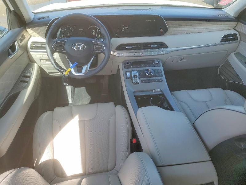 2022 Hyundai Palisade VIN KM8R7DHE5NU430144 COPART salvage auction — REAR END, Al - Cert Of Title-Salvage Title, sold $11,800 on 2026-07-16 (photo 8)