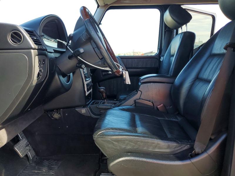 2005 Mercedes-benz G-klasse VIN WDCYR49EX5X156540 COPART salvage auction — SIDE, Ca - Salvage Certificate, sold $8,400 on 2026-07-08 (photo 7)
