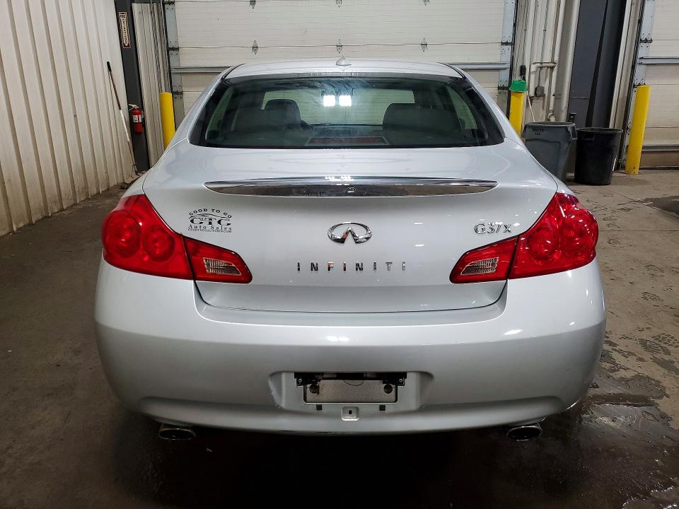 2009 Infiniti G37 VIN JNKCV61F19M353906 COPART salvage auction — FRONT END, MN - CERT OF TITLE-PRIOR SALVAGE, sold $500 on 2026-07-14 (photo 6)