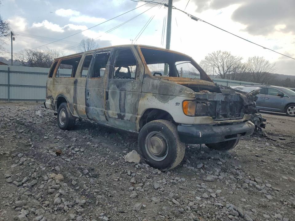 2001 Ford Econoline VIN 1FBSS31L91HA85134 COPART salvage auction — BURN, TN - NON-REPAIRABLE CERTIFICATE, sold $225 on 2026-07-27 (photo 4)