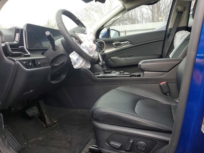 2025 Kia Sportage VIN 5XYK33DF6SG260044 COPART salvage auction — FRONT END, In - Cert Of Title-Salvage Title, sold $7,500 on 2026-07-10 (photo 7)