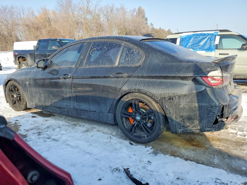 2012 BMW 3 series VIN WBA3A9C51CF270956 COPART salvage auction — UNDERCARRIAGE, On - Permit No Brand - Unfit, sold $1,950 on 2026-07-07 (photo 2)