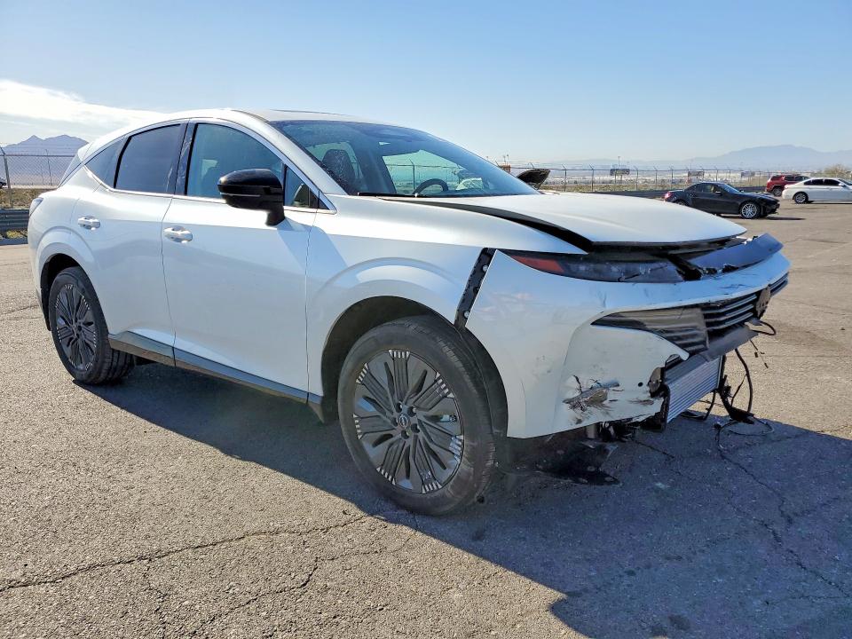 2025 Nissan Murano VIN 5N1AZ3DT7SC140138 COPART salvage auction — FRONT END, NV - SALVAGE TITLE, sold $11,500 on 2026-07-22 (photo 4)