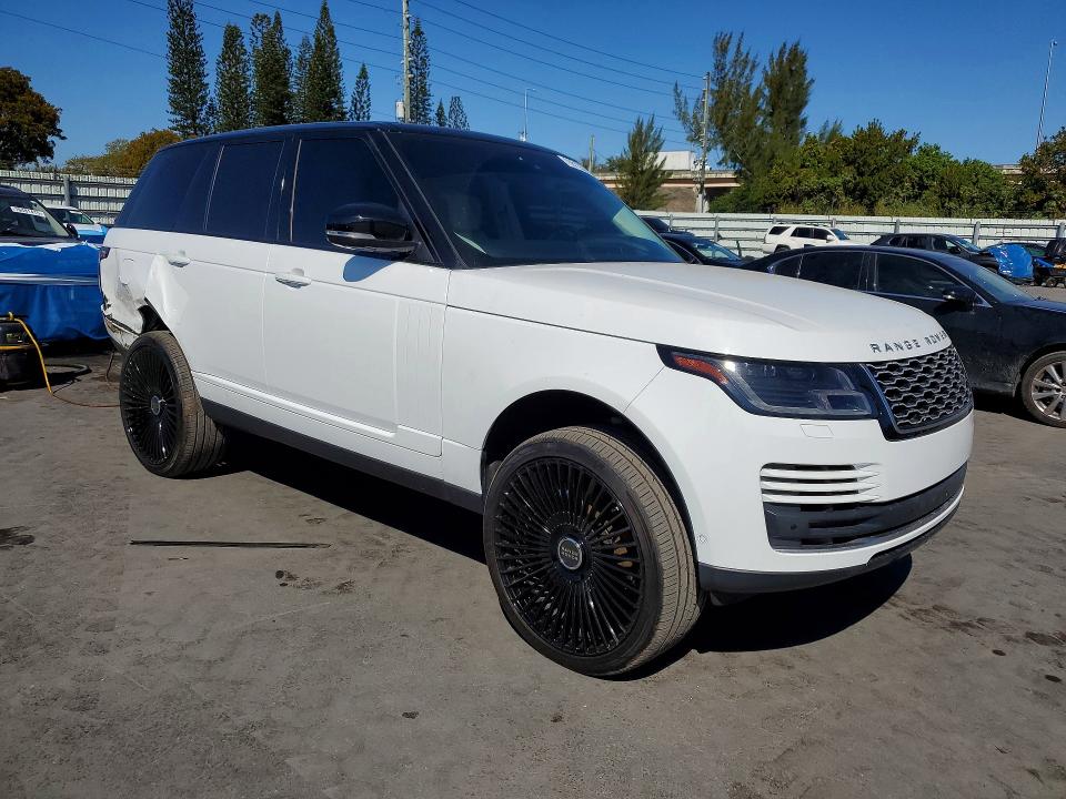 2018 Land rover RANGE ROVER VIN SALGS2SV3JA391842 COPART salvage auction — REAR END, Salvage Title, sold $8,800 on 2026-07-20 (photo 4)