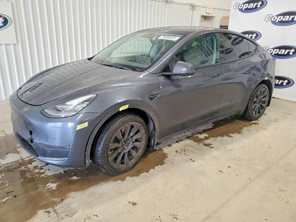2022 Tesla Model y VIN 7SAYGDEE7NA014464 COPART salvage auction — FRONT END, Nc - Salvage Certificate Of Title, sold $10,200 on 2026-07-02 (photo 1)