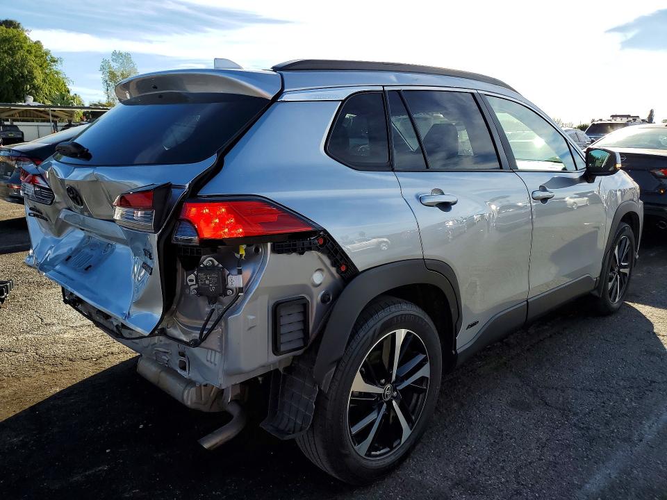 2024 Toyota Corolla cross VIN 7MUFBABG5RV050932 COPART salvage auction — REAR END, Ca - Salvage Certificate, sold $11,900 on 2026-07-28 (photo 3)