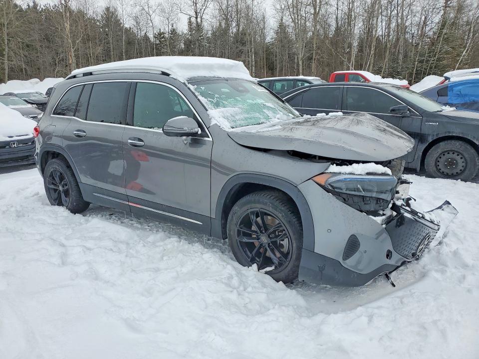 2024 Mercedes-benz Eqb VIN W1N9M0KB6RN104835 COPART salvage auction — FRONT END, On - Permit No Brand - Unfit, sold $14,200 on 2026-07-14 (photo 4)