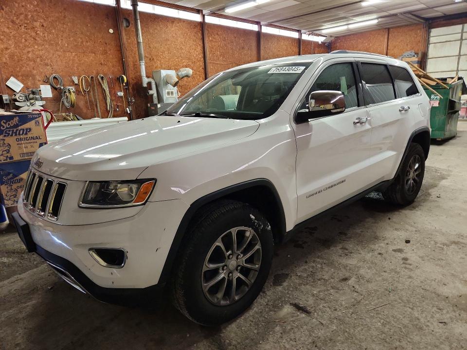 2014 Jeep Grand cherokee VIN 1C4RJFBG9EC303043 COPART salvage auction — MINOR DENT/SCRATCHES, Nc - Certificate Of Title, sold $1,800 on 2026-07-02 (photo 1)