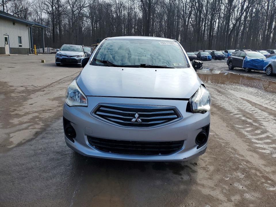 2017 Mitsubishi Mirage VIN ML32F3FJ9HHF08754 COPART salvage auction — FRONT END, Salvage Title, sold $975 on 2026-07-20 (photo 5)